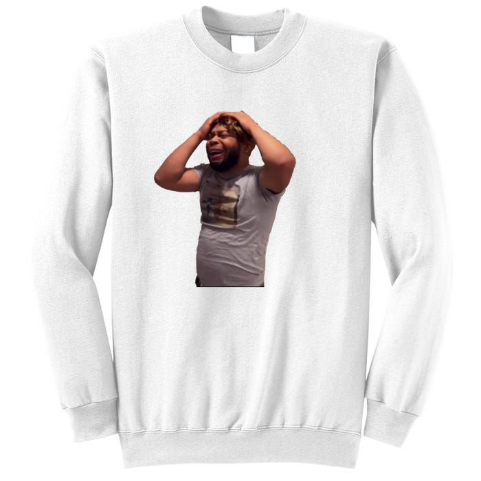 Crying Face Sweatshirt