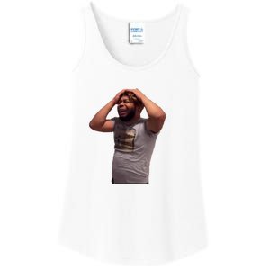 Crying Face Ladies Essential Tank