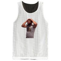 Crying Face Mesh Reversible Basketball Jersey Tank