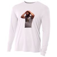 Crying Face Cooling Performance Long Sleeve Crew