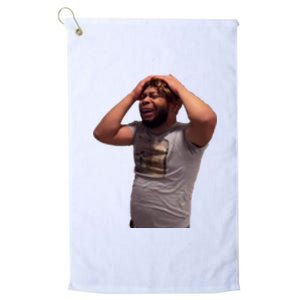 Crying Face Platinum Collection Golf Towel