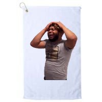 Crying Face Golf Towel