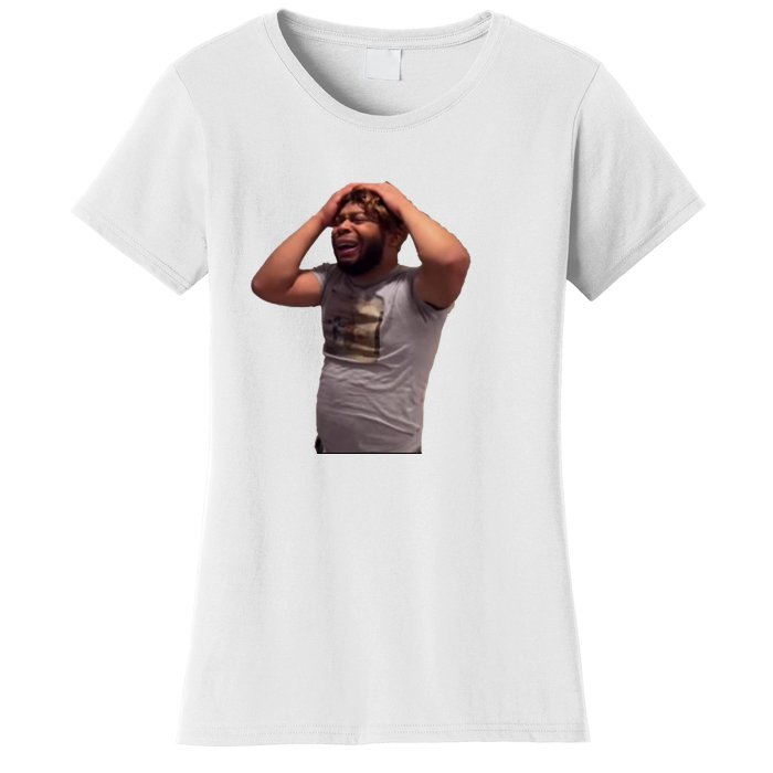 Crying Face Women's T-Shirt