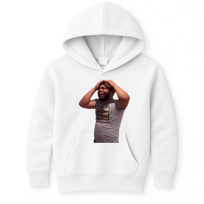 Crying Face Kids Hoodie