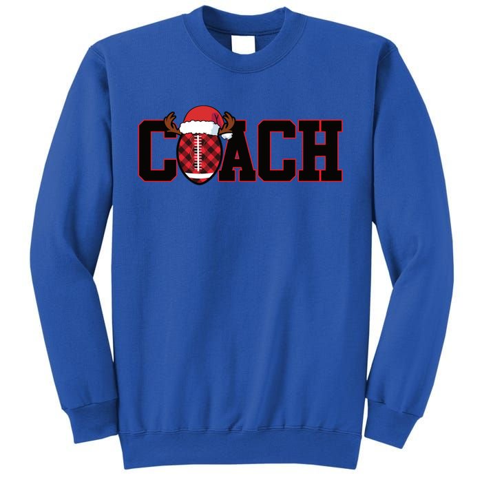 Christmas Football Coach Football Reindeer Coach Great Gift Sweatshirt