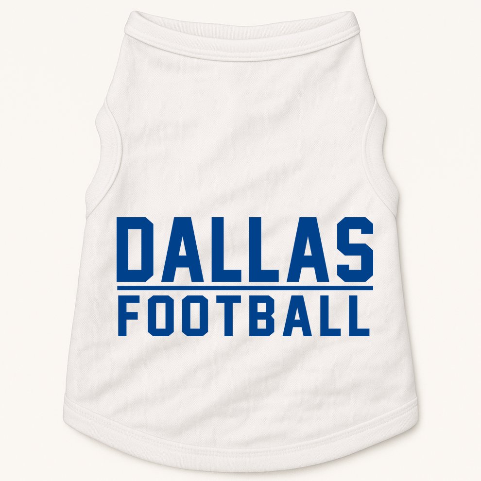 Cowboys Football Doggie Tank