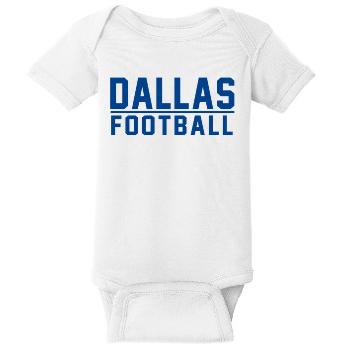 Cowboys Football Baby Bodysuit