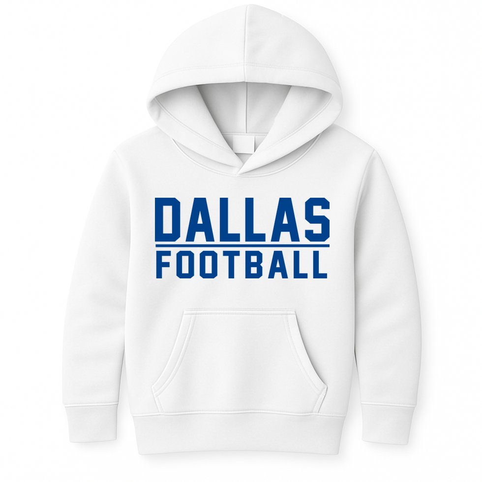 Cowboys Football Kids Hoodie