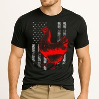 Chicken Farmer Cool Chicken Flag Cooling Performance Crew T-Shirt