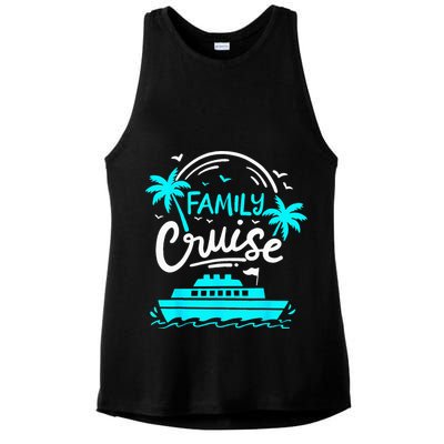 Cruise Family Cruise Ladies PosiCharge Tri-Blend Wicking Tank