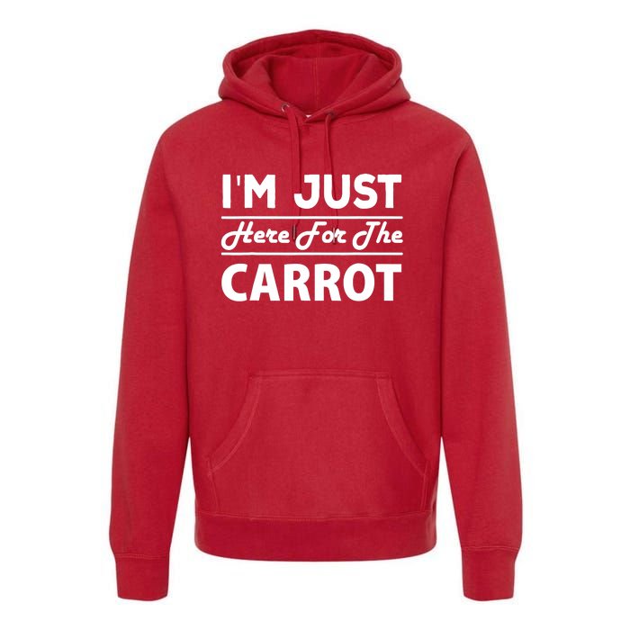 Carrot Funny Costume Halloween Thanksgiving Vegetable Premium Hoodie