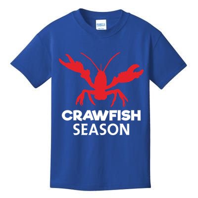 Crawdad Funny Crawfish Boil Season Crayfish Gift Kids T-Shirt