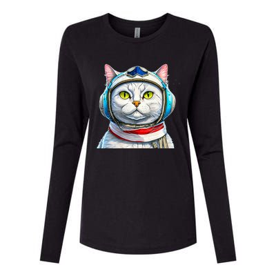 Commander Fuzz  Womens Cotton Relaxed Long Sleeve T-Shirt