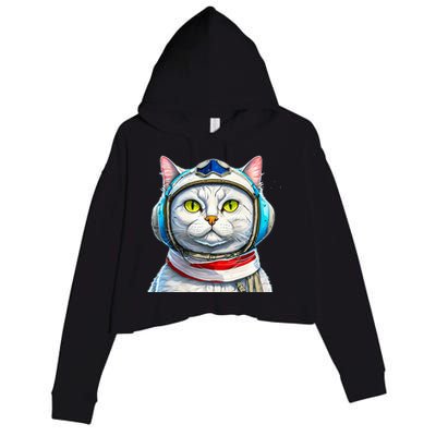 Commander Fuzz  Crop Fleece Hoodie