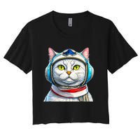 Commander Fuzz  Women's Crop Top Tee