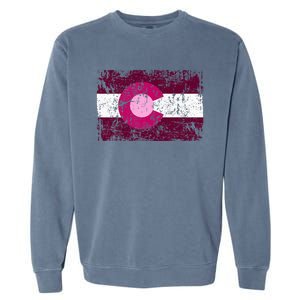 Colorado Flag Garment-Dyed Sweatshirt