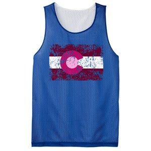 Colorado Flag Mesh Reversible Basketball Jersey Tank