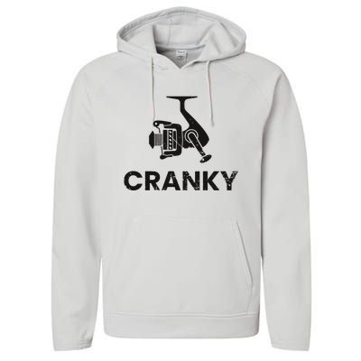 Cranky Fishing Performance Fleece Hoodie