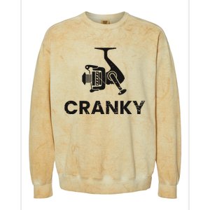 Cranky Fishing Colorblast Crewneck Sweatshirt