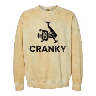 Cranky Fishing Colorblast Crewneck Sweatshirt