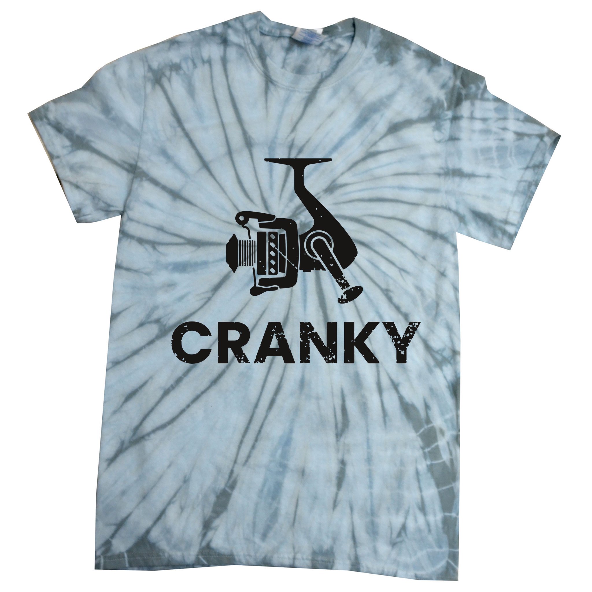 Cranky Fishing Tie-Dye T-Shirt