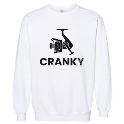 Cranky Fishing Garment-Dyed Sweatshirt