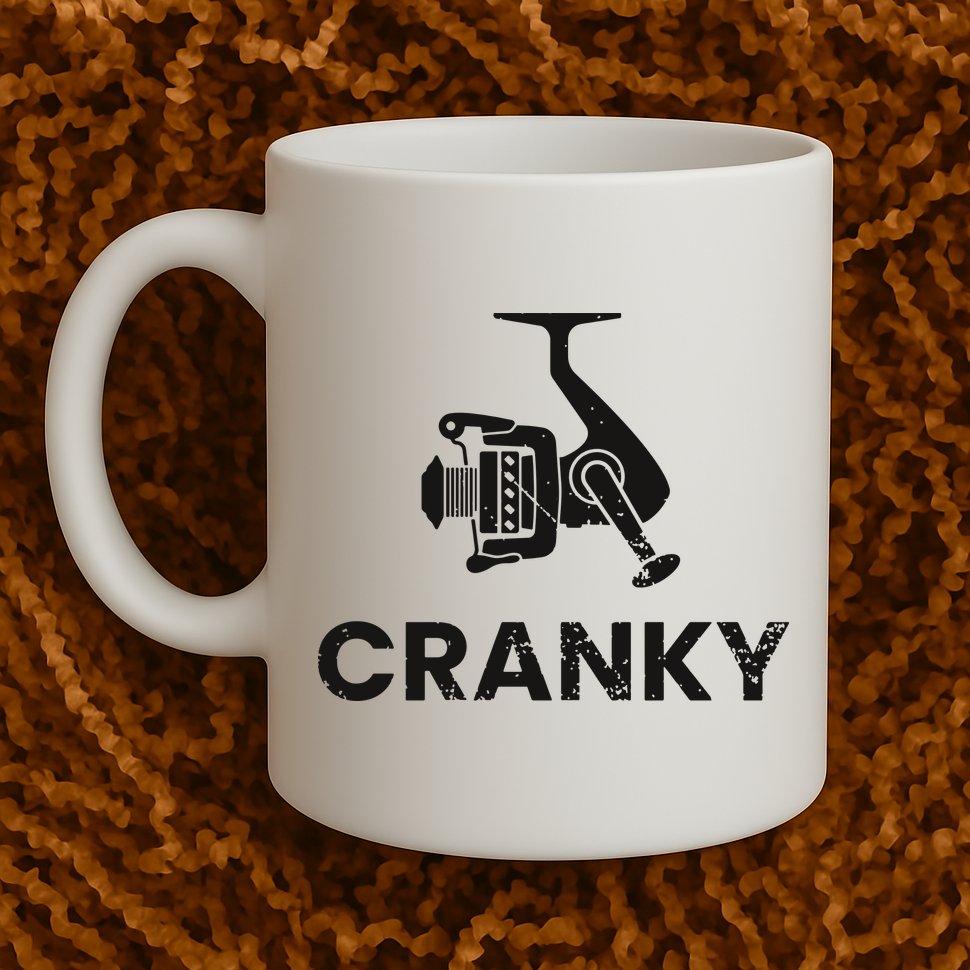 Cranky Fishing Mug