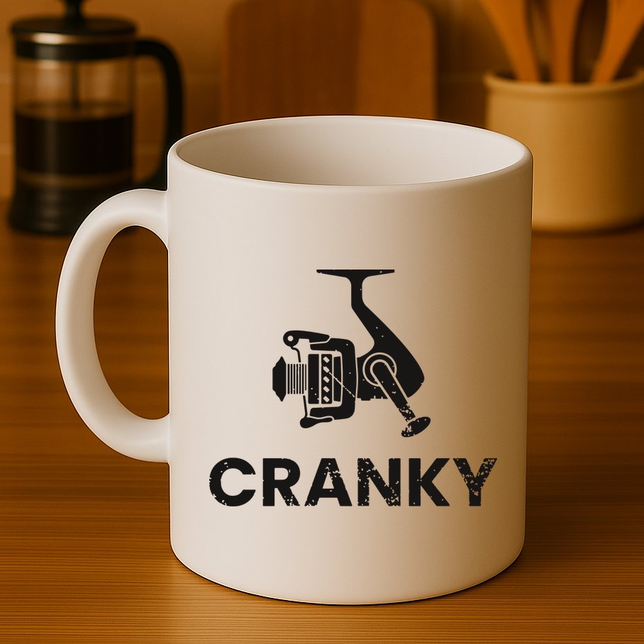 Cranky Fishing Mug