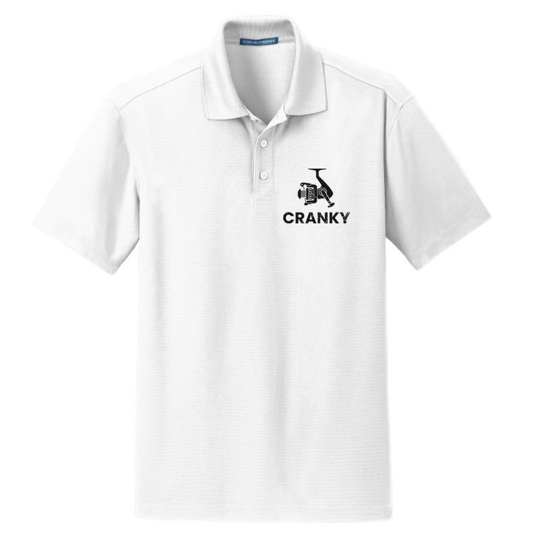 Cranky Fishing Dry Zone Grid Polo