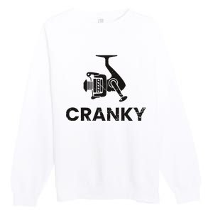 Cranky Fishing Premium Crewneck Sweatshirt