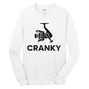 Cranky Fishing Tall Long Sleeve T-Shirt