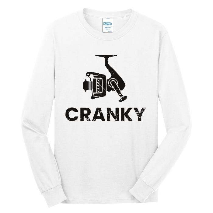 Cranky Fishing Tall Long Sleeve T-Shirt