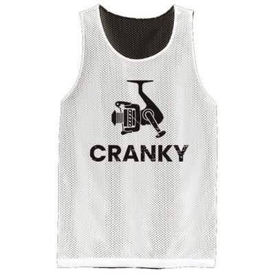 Cranky Fishing Mesh Reversible Basketball Jersey Tank