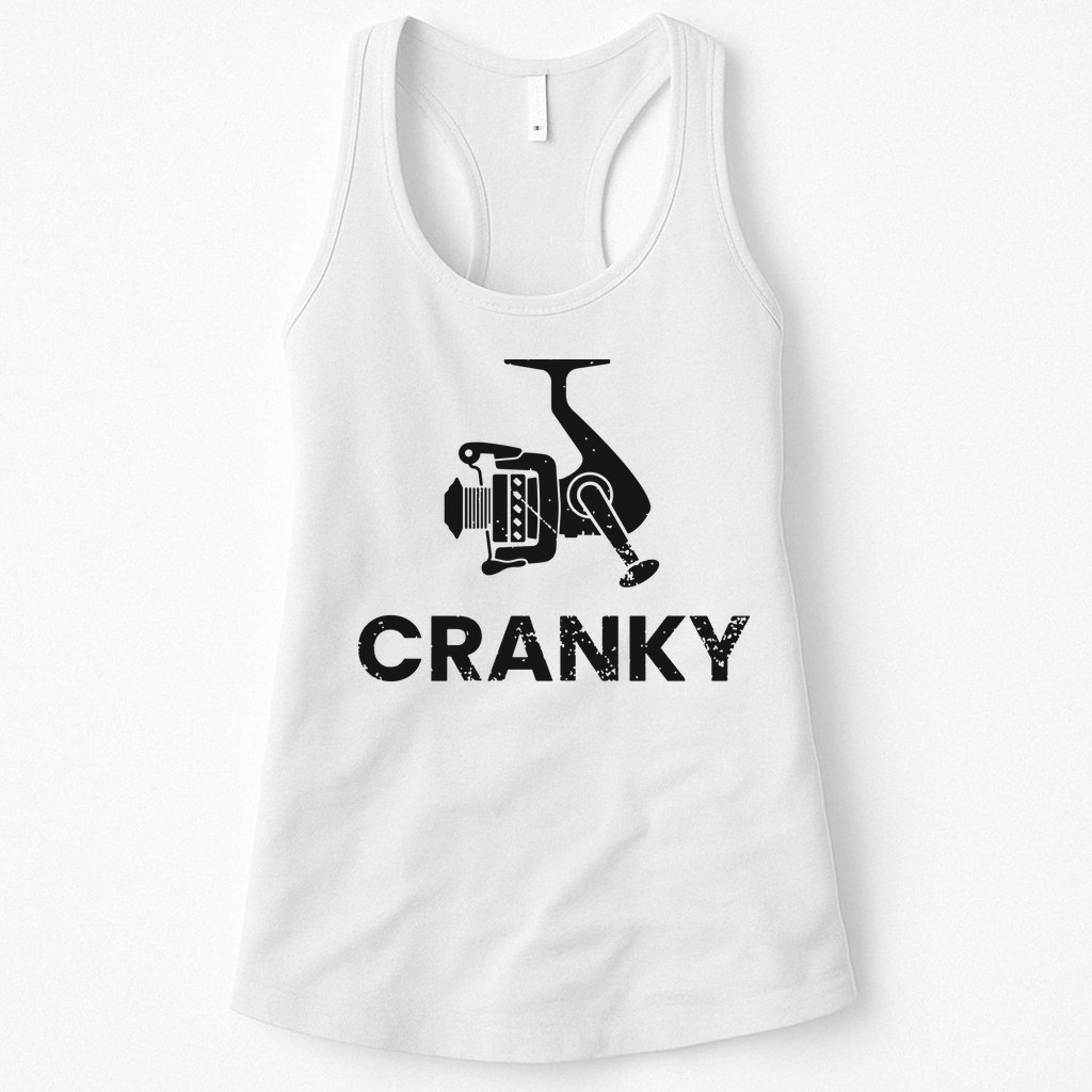 Cranky Fishing Womens Tank Top