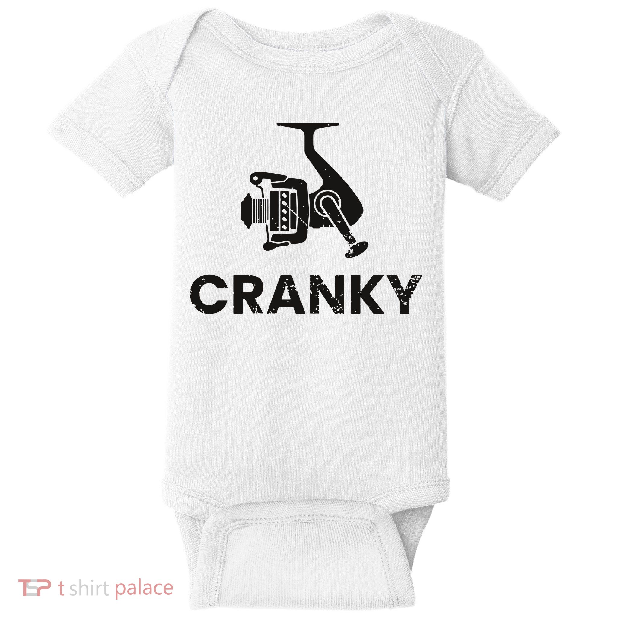 Cranky Fishing Baby Bodysuit