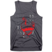 Chicken Farmer Cool Chicken Flag T Tank Top