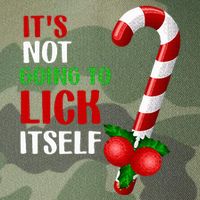 Christmas Funny Candy Canes It`s Not Going to Lick Itself Legacy Tie Dye Trucker Hat