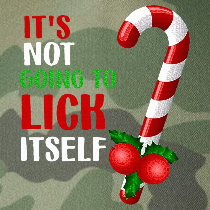 Christmas Funny Candy Canes It`s Not Going to Lick Itself Legacy Tie Dye Trucker Hat