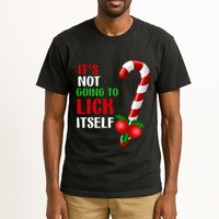 Christmas Funny Candy Canes It`s Not Going to Lick Itself Tall T-Shirt