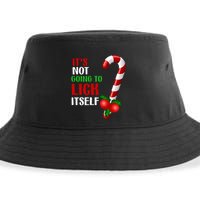 Christmas Funny Candy Canes It`s Not Going to Lick Itself Sustainable Bucket Hat