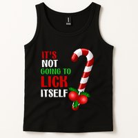 Christmas Funny Candy Canes It`s Not Going to Lick Itself Tank Top