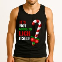 Christmas Funny Candy Canes It`s Not Going to Lick Itself Tank Top