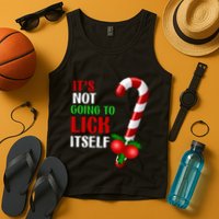 Christmas Funny Candy Canes It`s Not Going to Lick Itself Tank Top