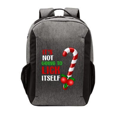 Christmas Funny Candy Canes It`s Not Going to Lick Itself Vector Backpack