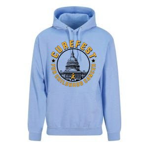 Curefest For Childhood Cancer 2024 Design 3 Unisex Surf Hoodie