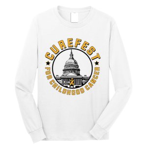 Curefest For Childhood Cancer 2024 Design 3 Long Sleeve Shirt