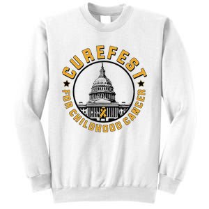 Curefest For Childhood Cancer 2024 Design 3 Sweatshirt