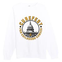 Curefest For Childhood Cancer 2024 Design 3 Premium Crewneck Sweatshirt