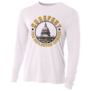 Curefest For Childhood Cancer 2024 Design 3 Cooling Performance Long Sleeve Crew