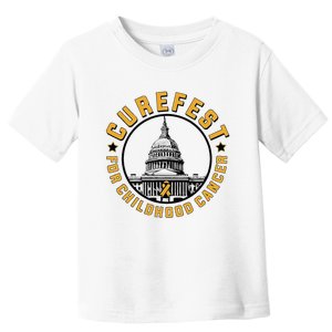 Curefest For Childhood Cancer 2024 Design 3 Toddler T-Shirt